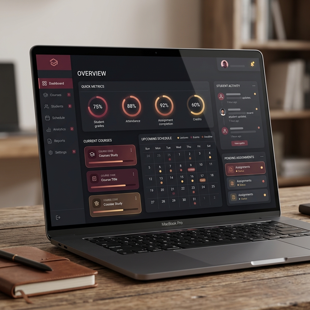 Abkus Academic interface β research dashboard